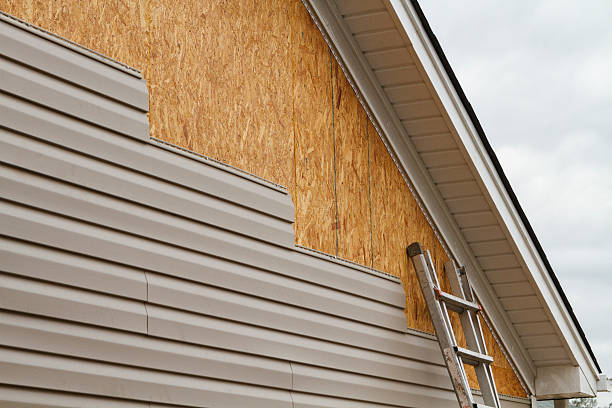 Professional Siding technician working in Indian Hills, KY